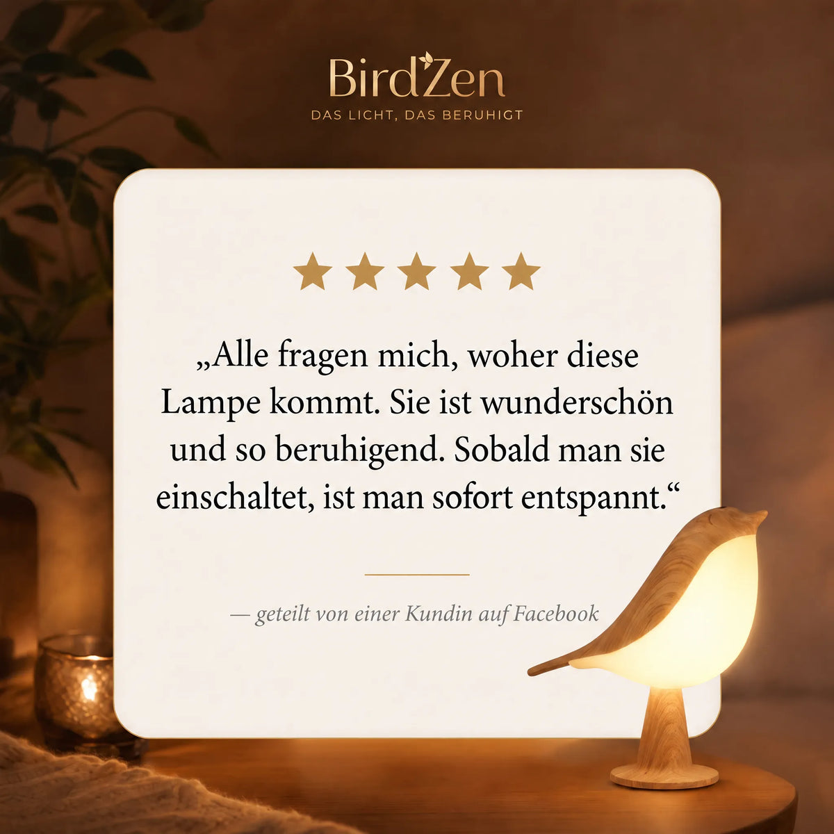 BirdZen – Der kleine Vogel, der über deine Abende wacht